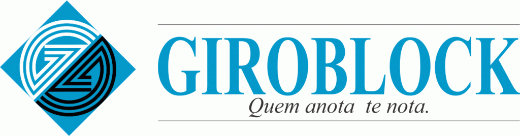 GIROBLOCK - LOGOMARCA tons de cinza